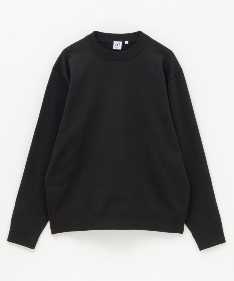 NAVY FIT  14GストレッチニットTシャツ メンズ商品画像-8