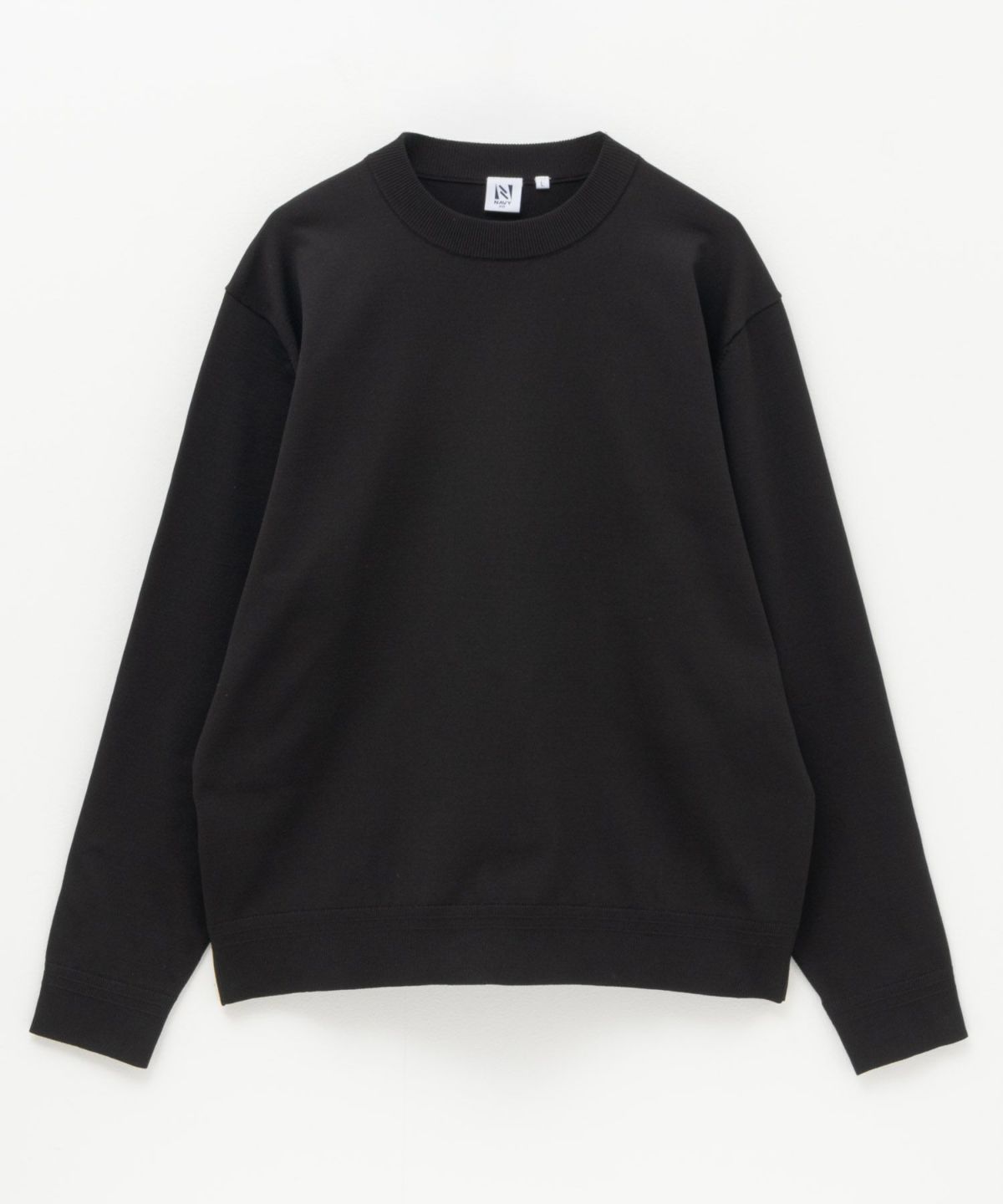 NAVY FIT 14GストレッチニットTシャツ メンズ