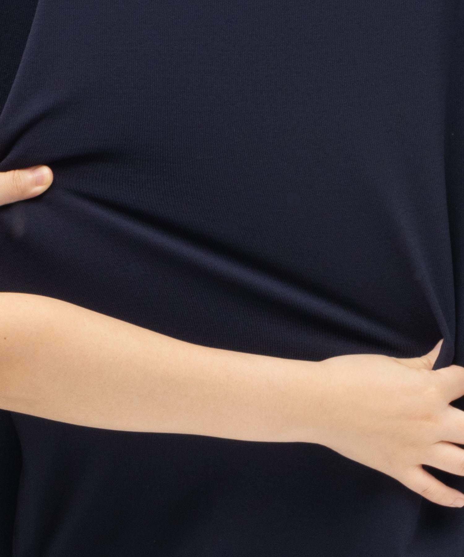 NAVY FIT 14GストレッチニットTシャツ メンズ