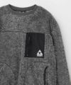DELUXE デラックス ボア フリース クルー スウェット スウェット
