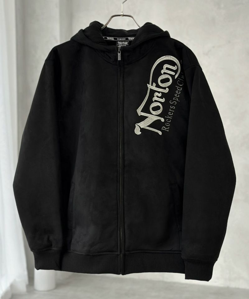 Norton  裏ボアZIPパーカー メンズ商品画像-1