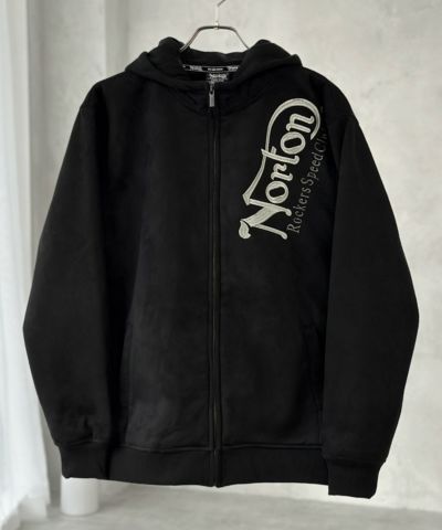 Norton  裏ボアZIPパーカー メンズ
