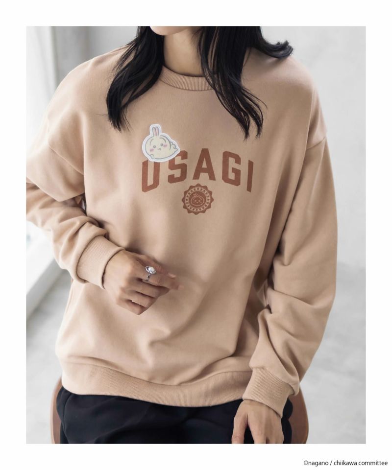 ちいかわ トレーナー うさぎ レディース商品画像-4