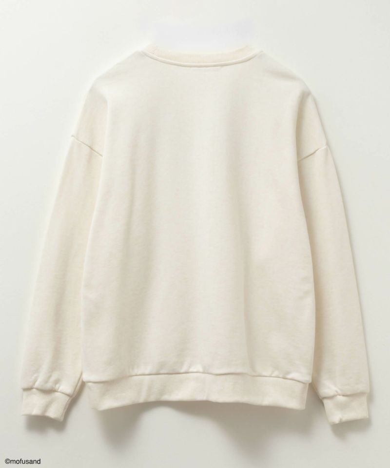 [期間限定価格]mofusand サメにゃんプリントトレーナー レディース商品画像-12