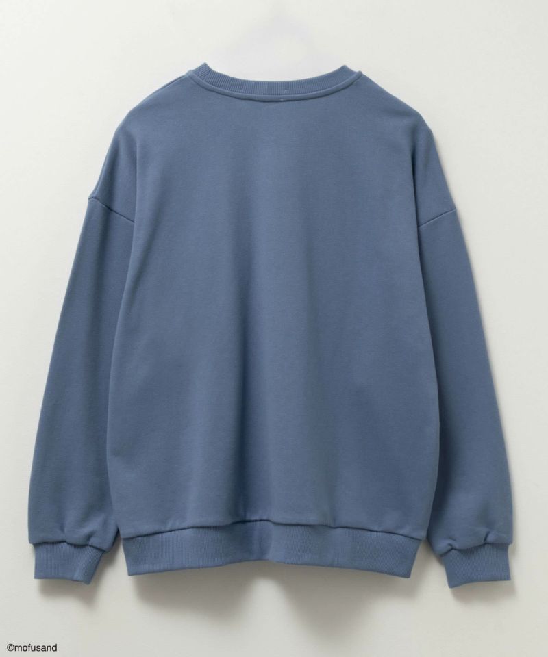 [期間限定価格]mofusand サメにゃんプリントトレーナー レディース商品画像-14