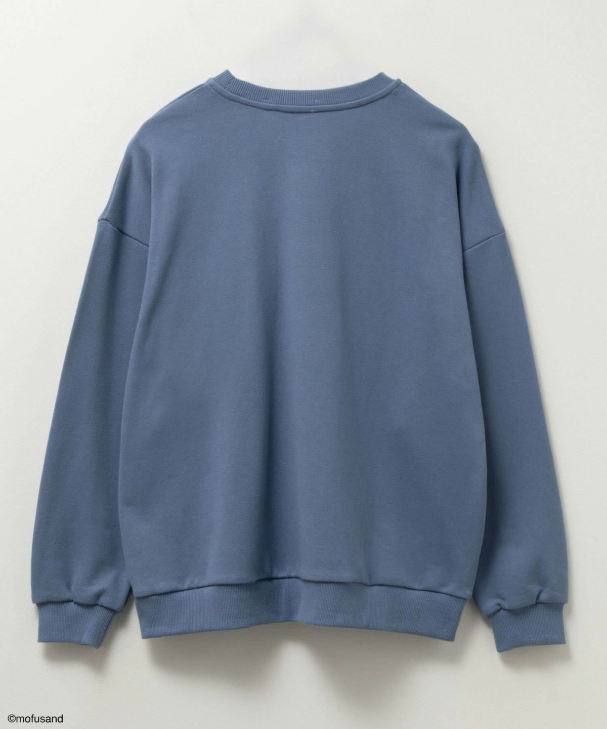 mofusand サメにゃんプリントトレーナー レディース