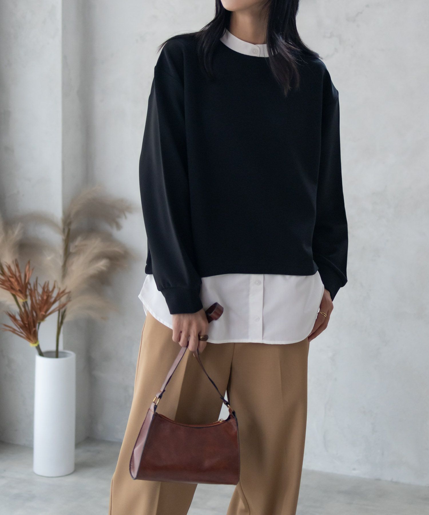 nAvy 時短バンドカラープルオーバー レディース ネコポス 対応商品