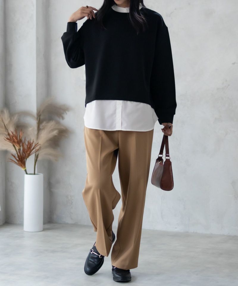 [期間限定価格]nAvy  時短バンドカラープルオーバー レディース メール便 対応商品商品画像-2