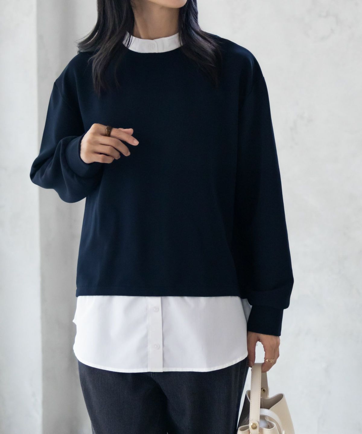 nAvy 時短バンドカラープルオーバー レディース ネコポス 対応商品