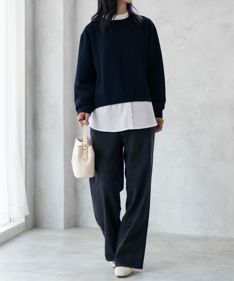 [期間限定価格]nAvy  時短バンドカラープルオーバー レディース メール便 対応商品商品画像-5