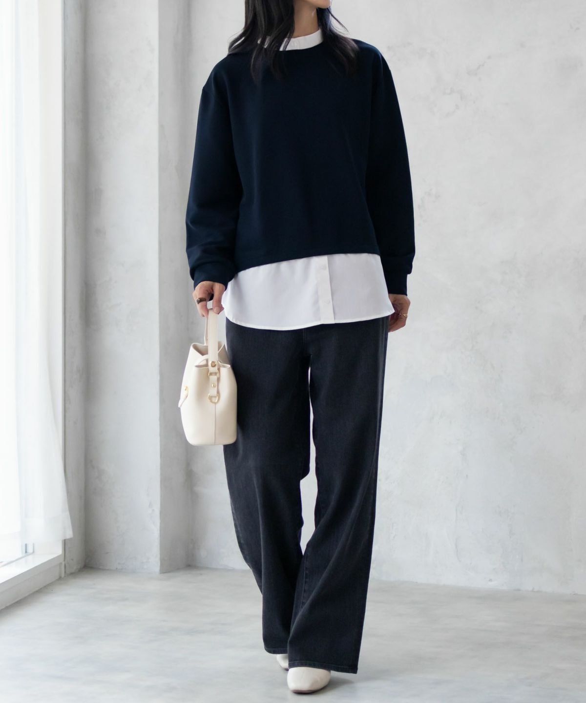 nAvy 時短バンドカラープルオーバー レディース ネコポス 対応商品