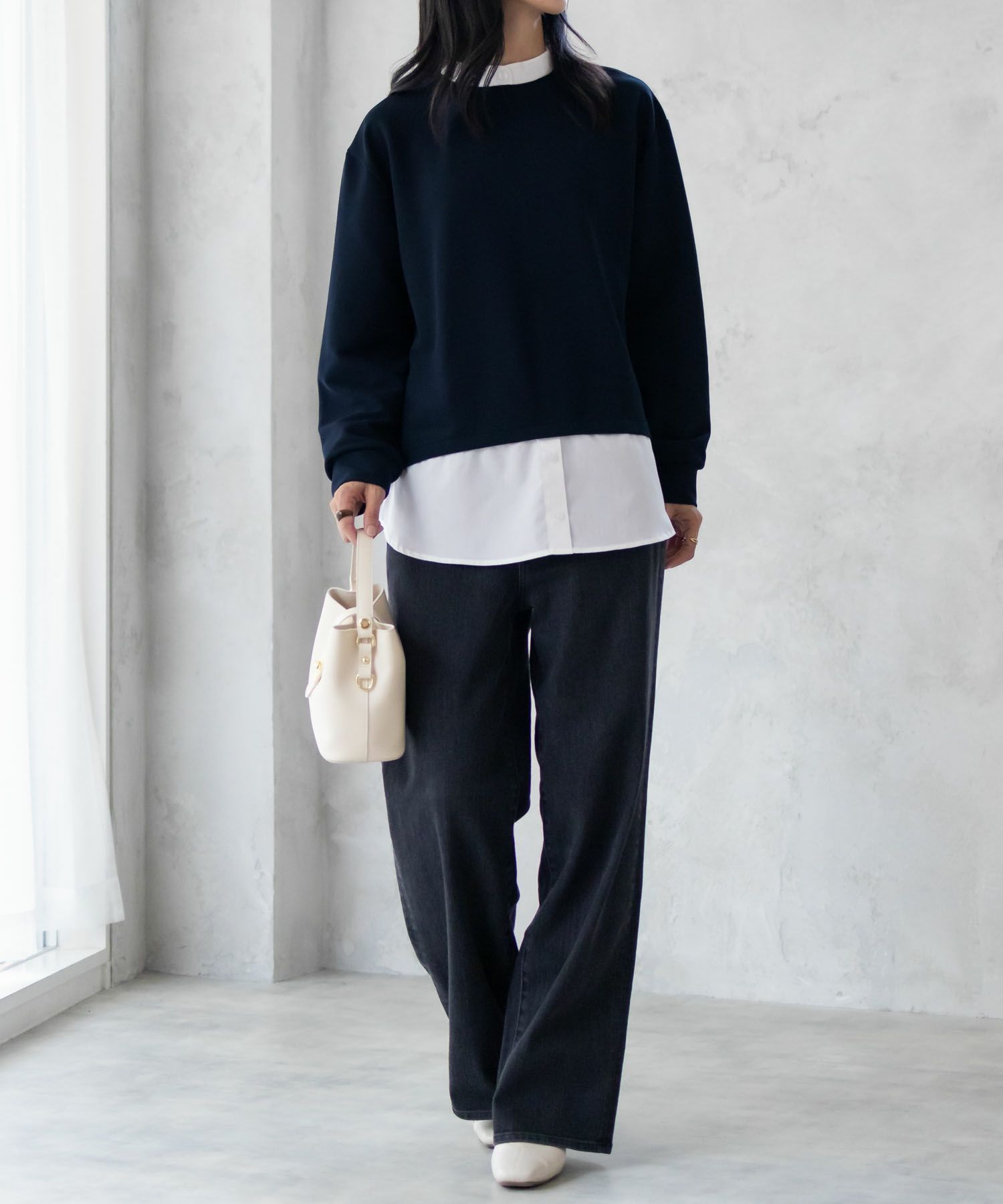 nAvy  時短バンドカラープルオーバー レディース メール便 対応商品商品サムネイル-5