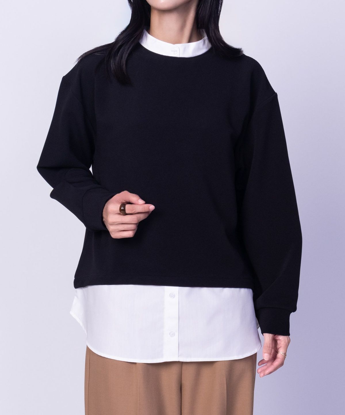 nAvy 時短バンドカラープルオーバー レディース ネコポス 対応商品