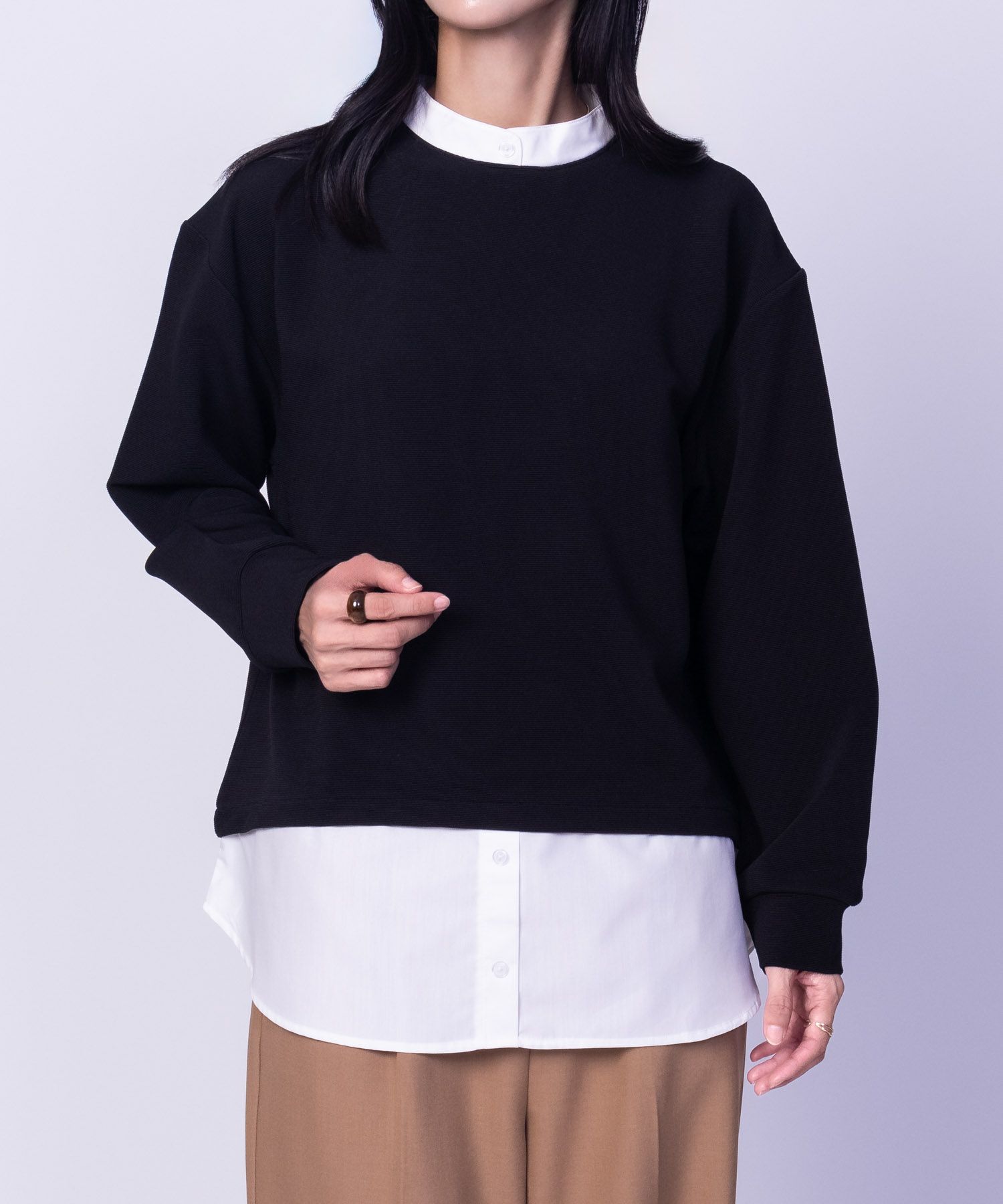 nAvy 時短バンドカラープルオーバー レディース ネコポス 対応商品