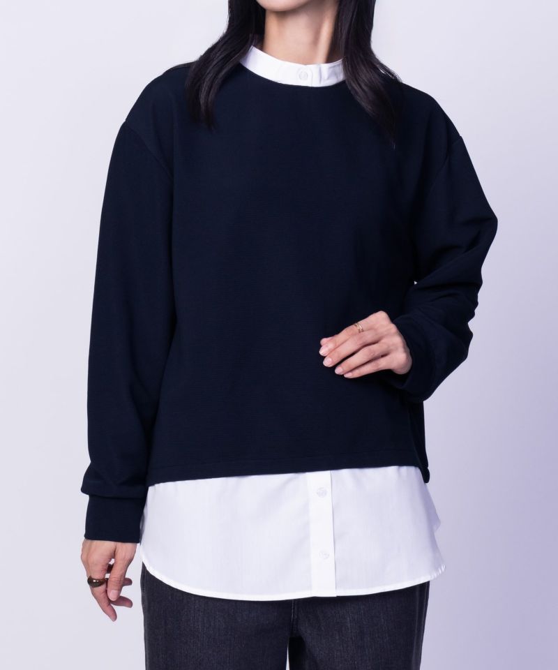 [期間限定価格]nAvy  時短バンドカラープルオーバー レディース メール便 対応商品商品画像-9