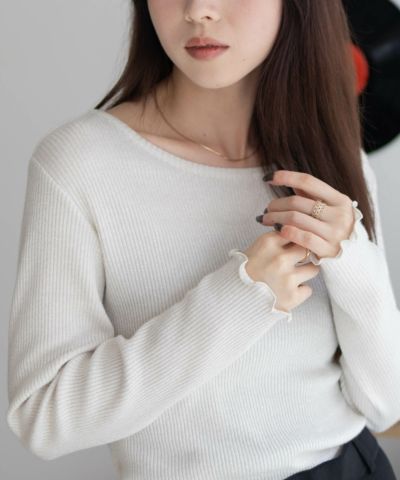 Howdy Marie  ラメリブカットソー レディース ネコポス 対応商品