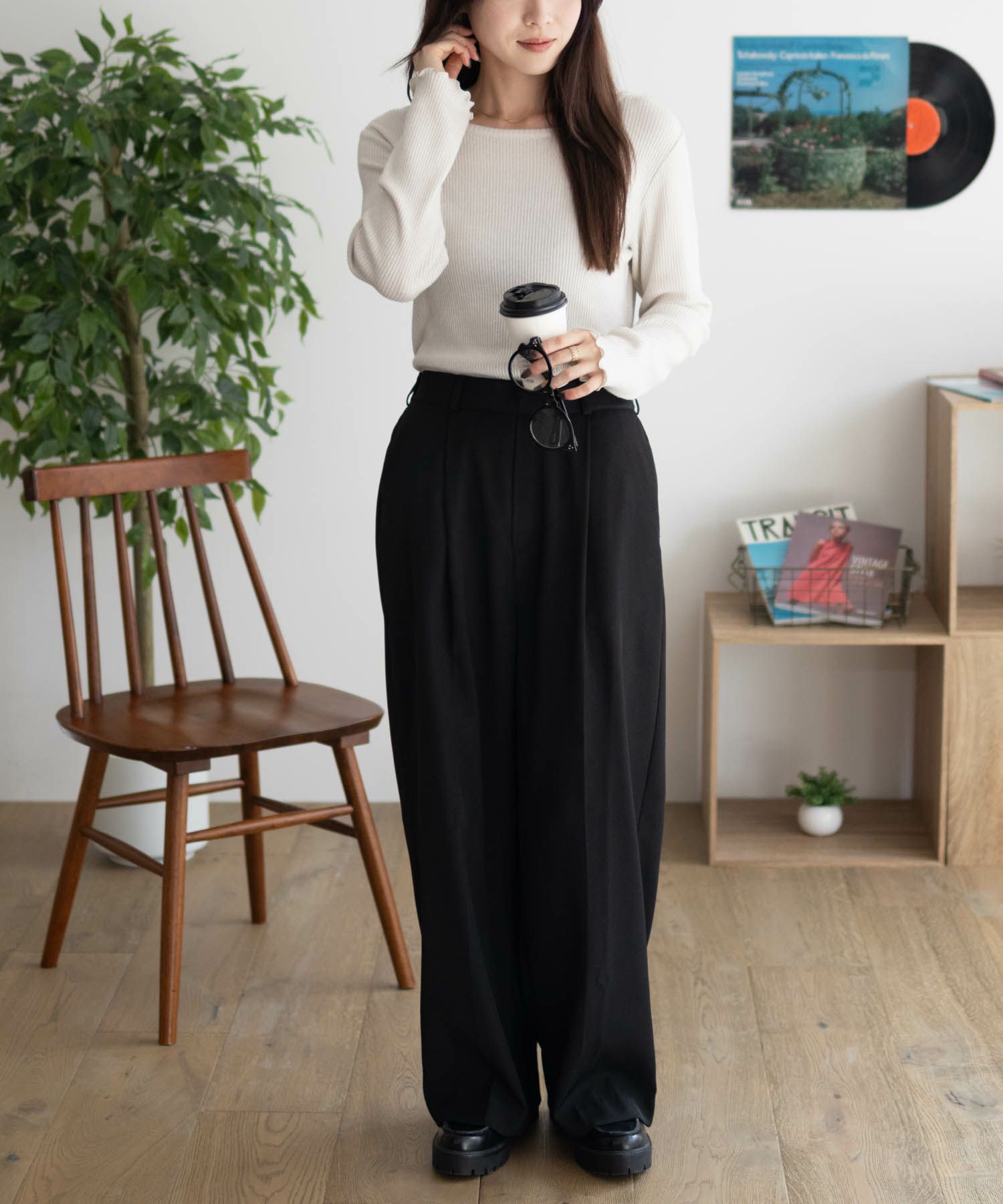 Howdy Marie  ラメリブカットソー レディース メール便 対応商品商品サムネイル-10