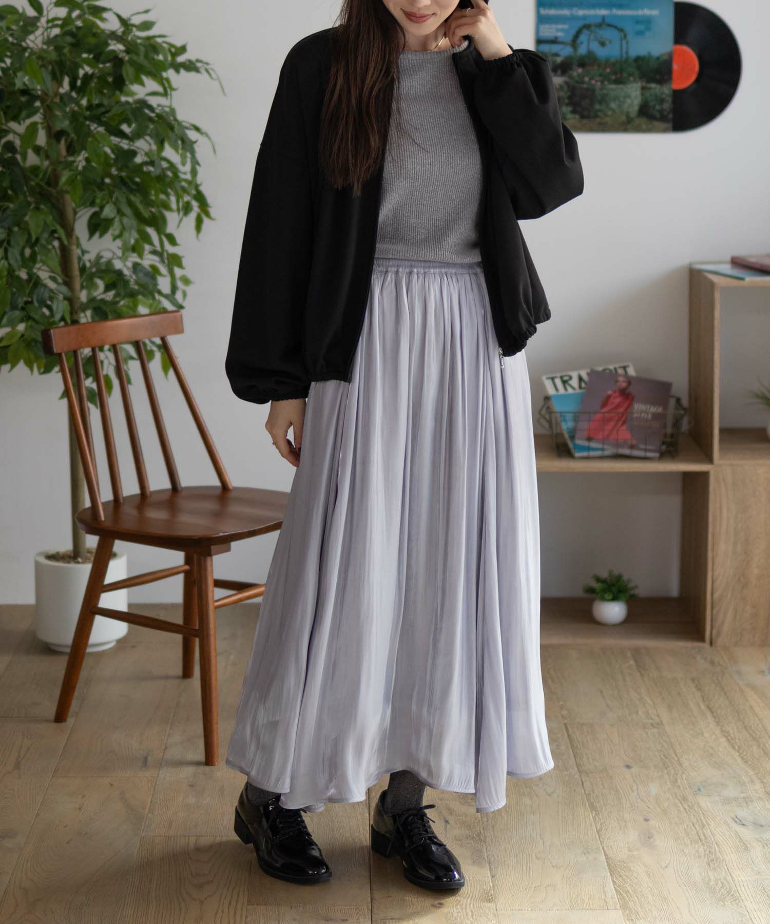 Howdy Marie  ラメリブカットソー レディース メール便 対応商品商品画像-15