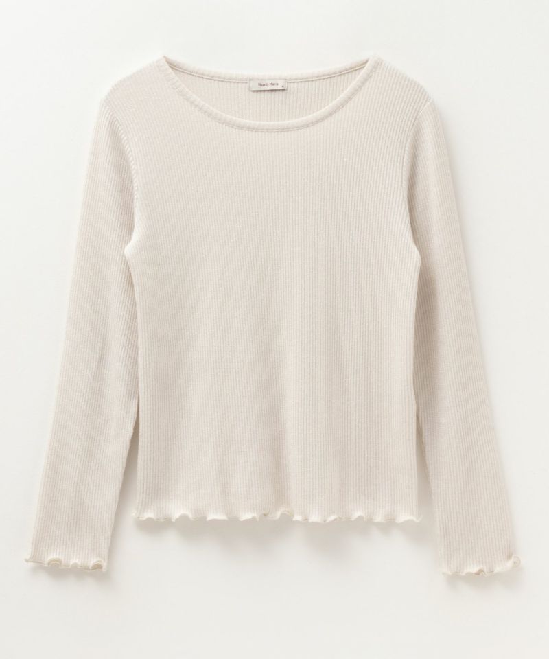 Howdy Marie  ラメリブカットソー レディース メール便 対応商品商品画像-21