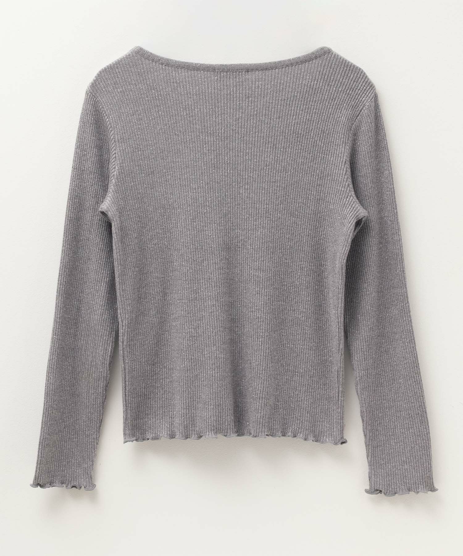 Howdy Marie ラメリブカットソー レディース ネコポス 対応商品