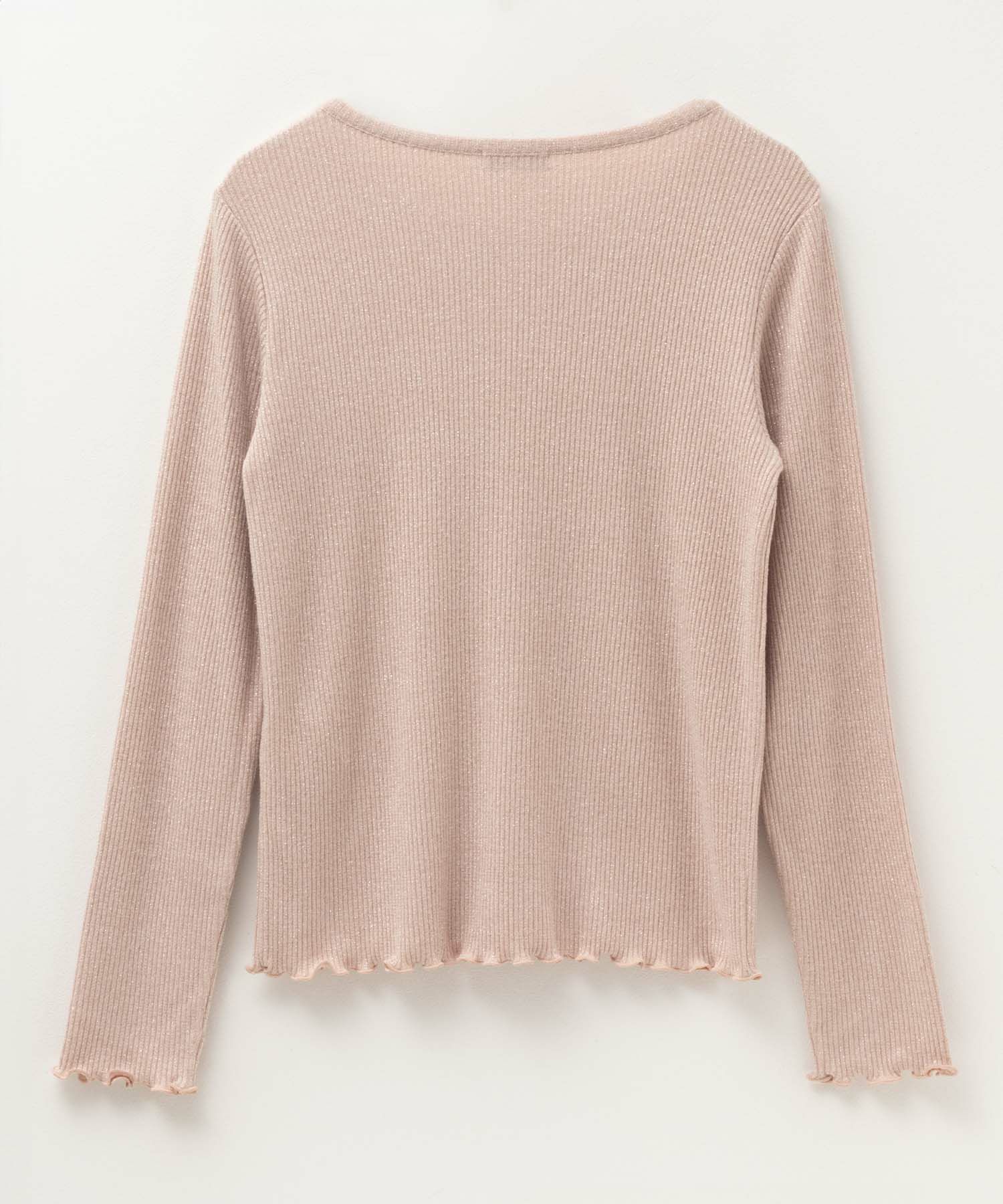 Howdy Marie ラメリブカットソー レディース ネコポス 対応商品