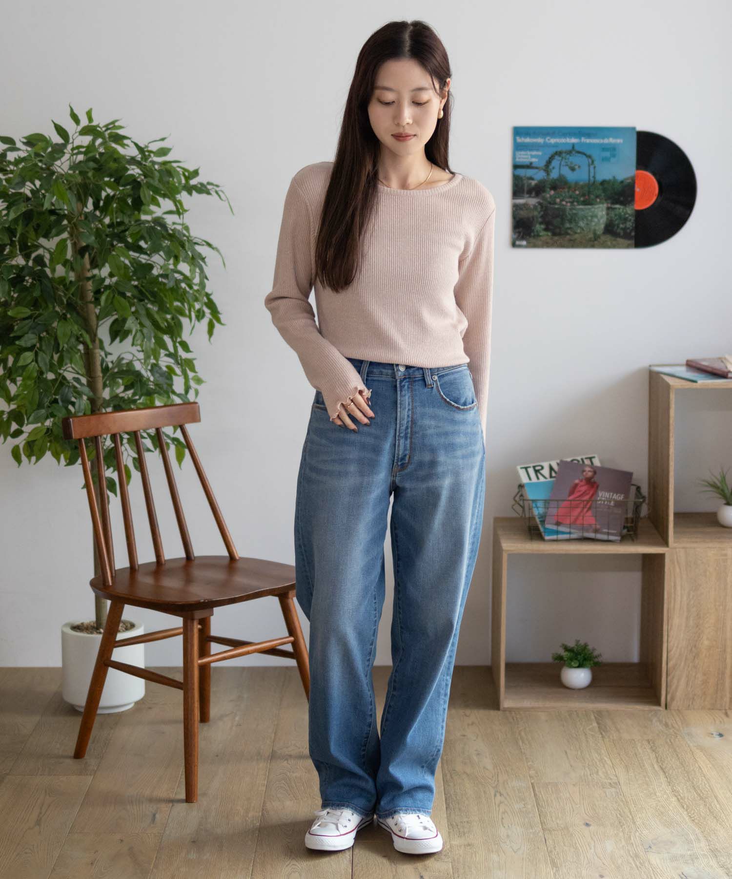 Howdy Marie ラメリブカットソー レディース ネコポス 対応商品