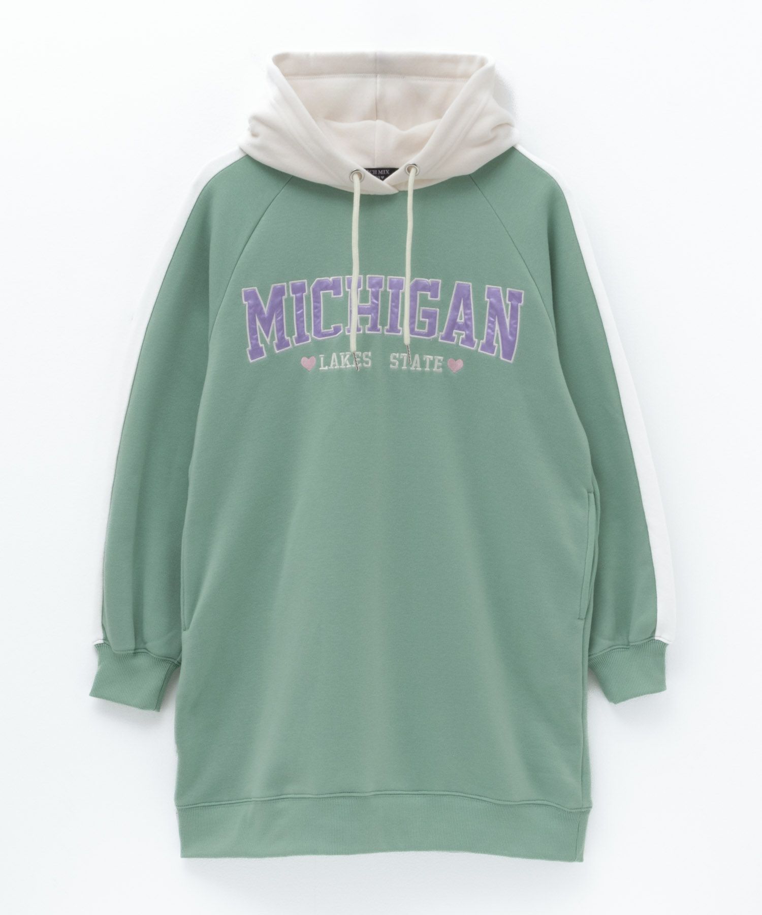 RICH MIX  デザインプリントパーカーワンピース キッズ商品サムネイル-1