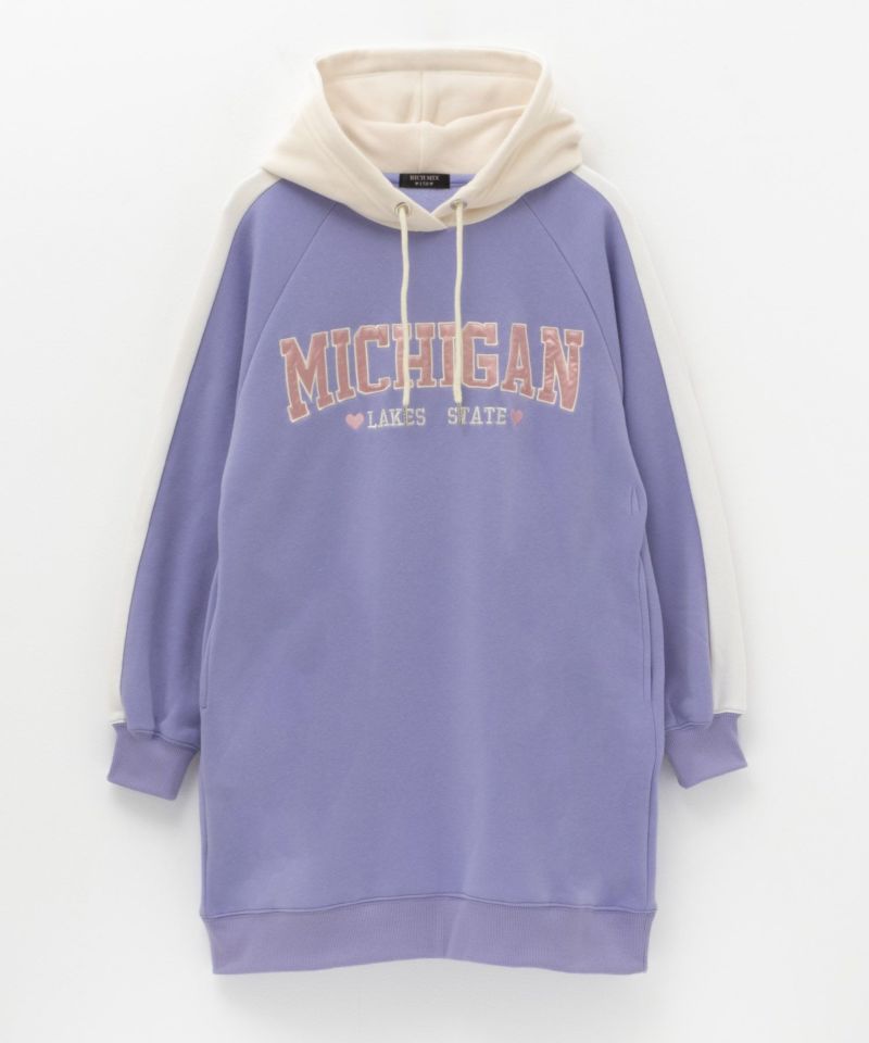 RICH MIX  デザインプリントパーカーワンピース キッズ商品画像-3