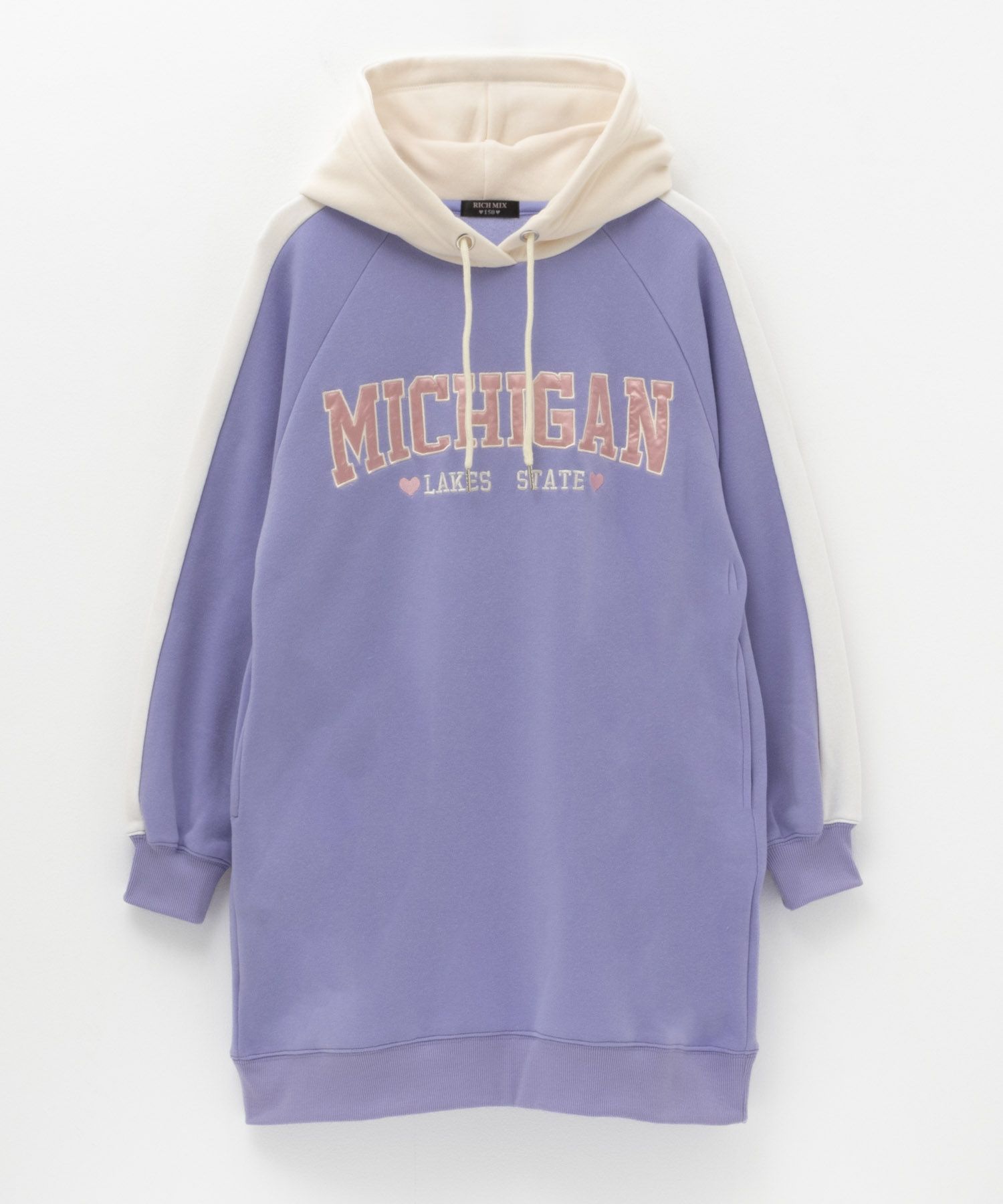 RICH MIX  デザインプリントパーカーワンピース キッズ商品サムネイル-3