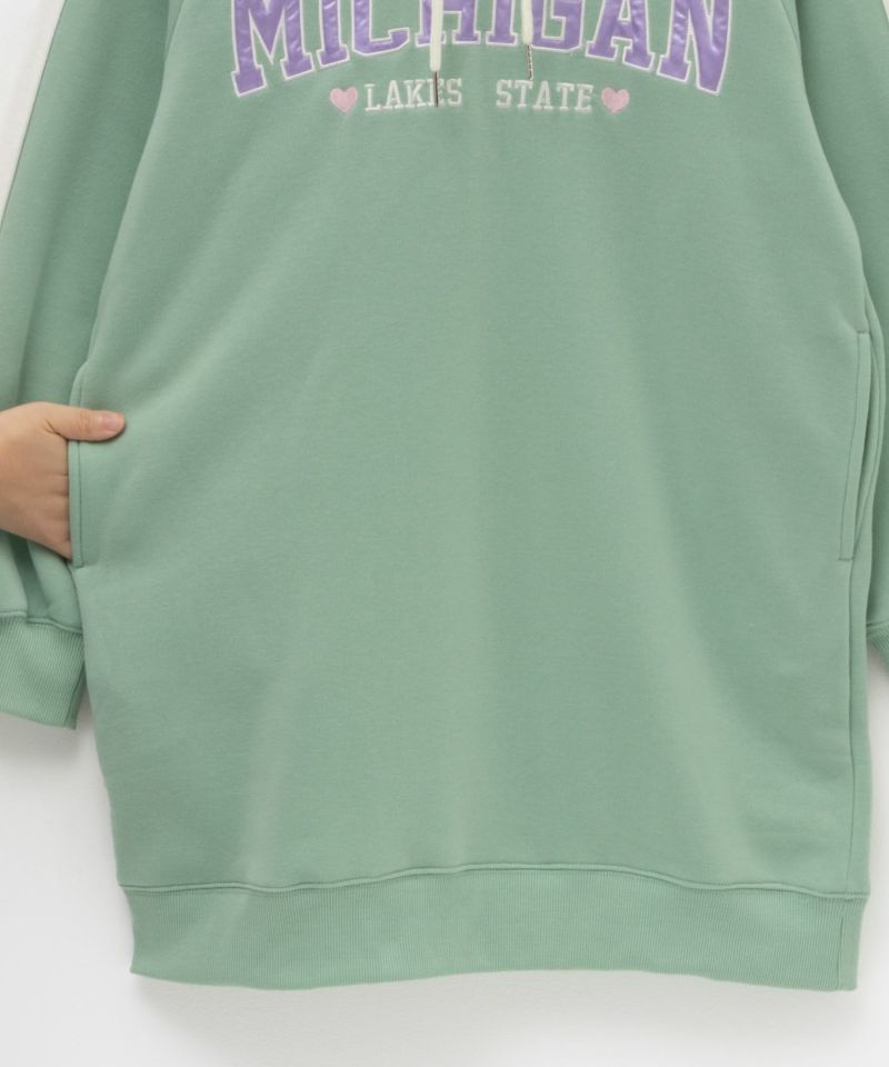 RICH MIX  デザインプリントパーカーワンピース キッズ商品画像-5