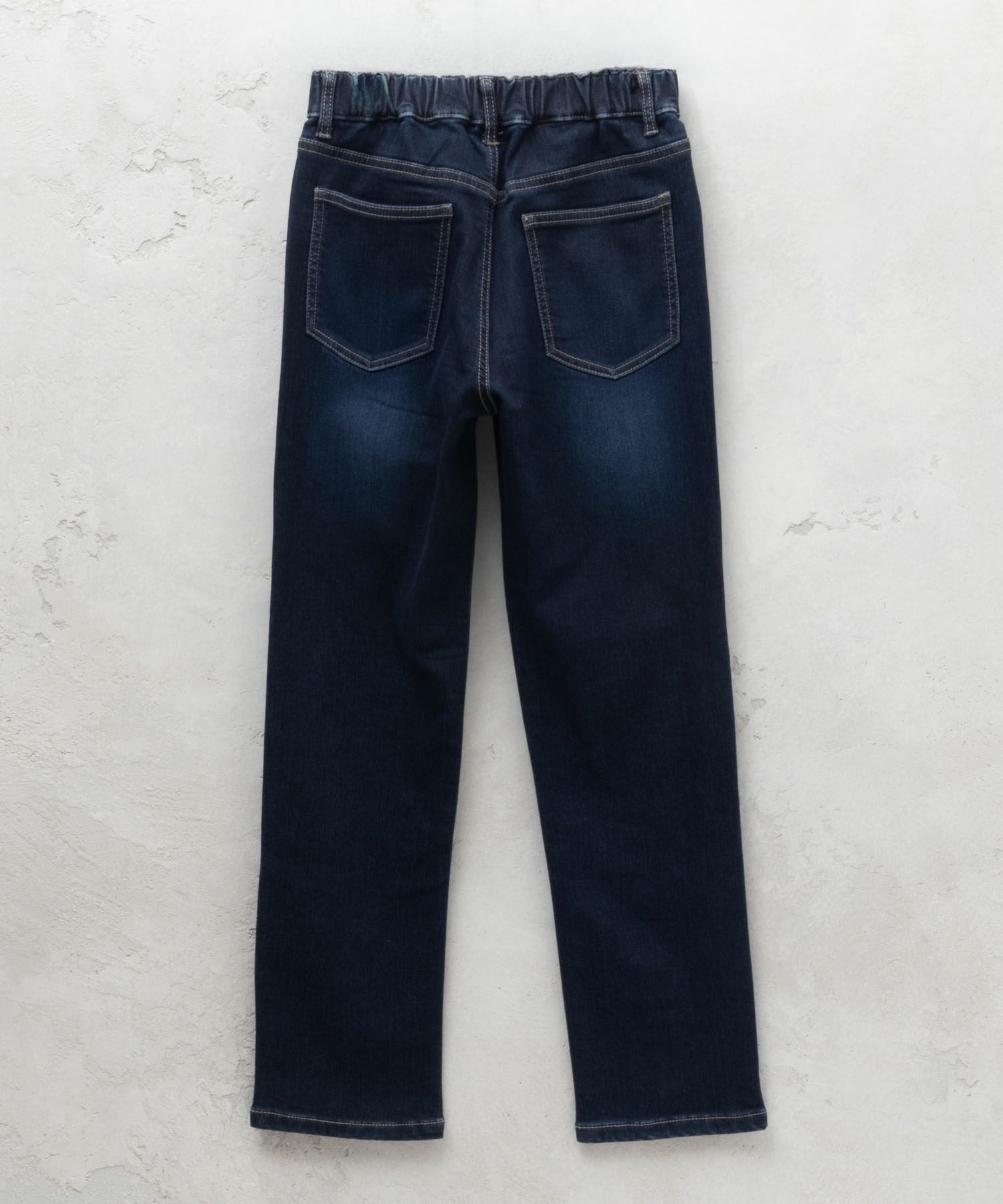 NAVY 温℃ 裏起毛 デニムレギュラーストレート キッズ商品サムネイル-20