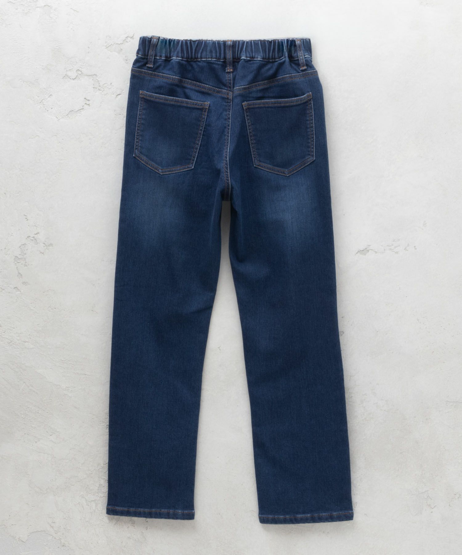 NAVY 温℃ 裏起毛 デニムレギュラーストレート キッズ商品サムネイル-22