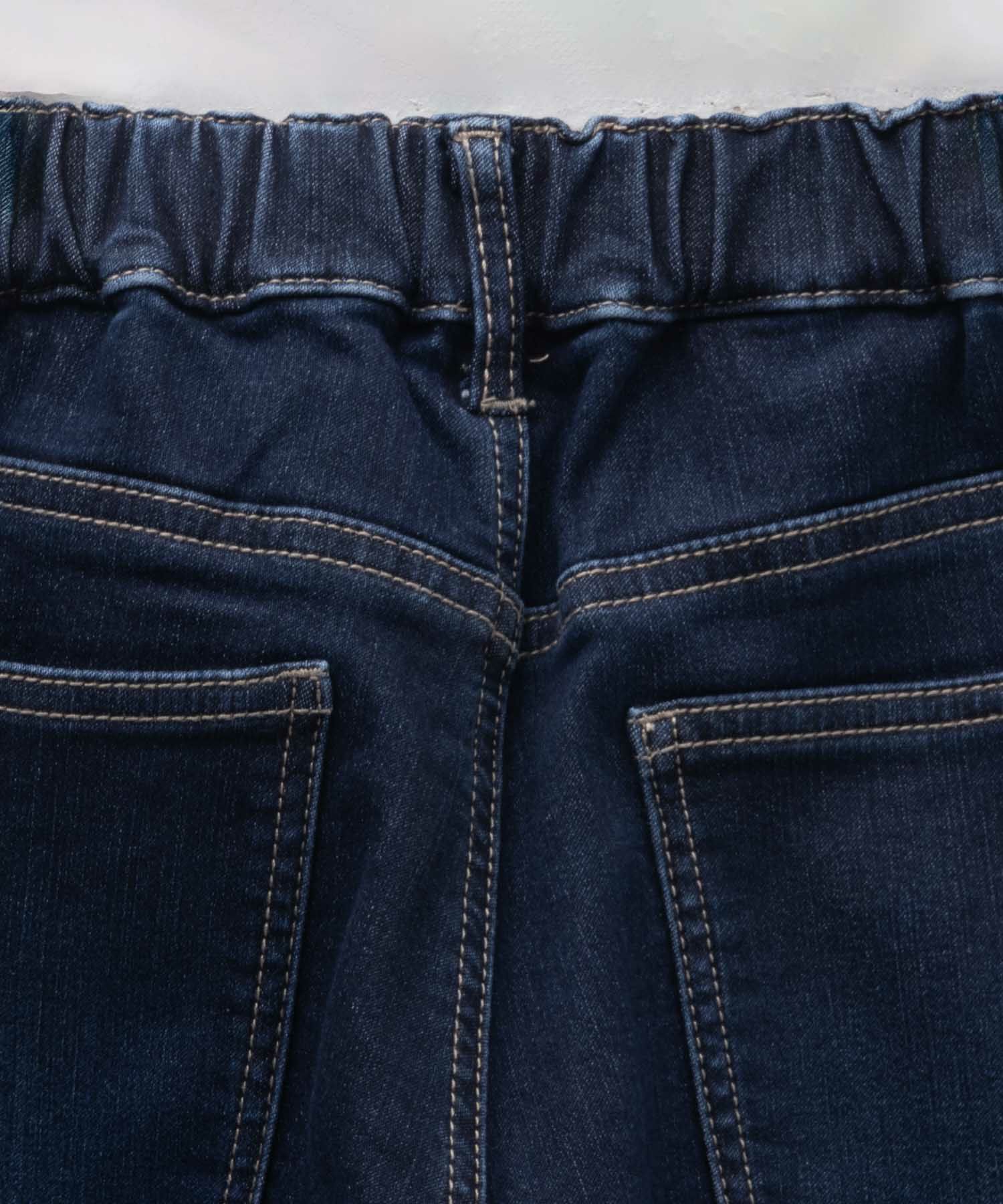 NAVY 温℃ 裏起毛 デニムレギュラーストレート キッズ商品画像-26