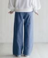 NAVY 温℃ 裏起毛 デニムワイド キッズ商品サムネイル-8