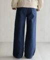 NAVY 温℃ 裏起毛 デニムワイド キッズ商品サムネイル-17