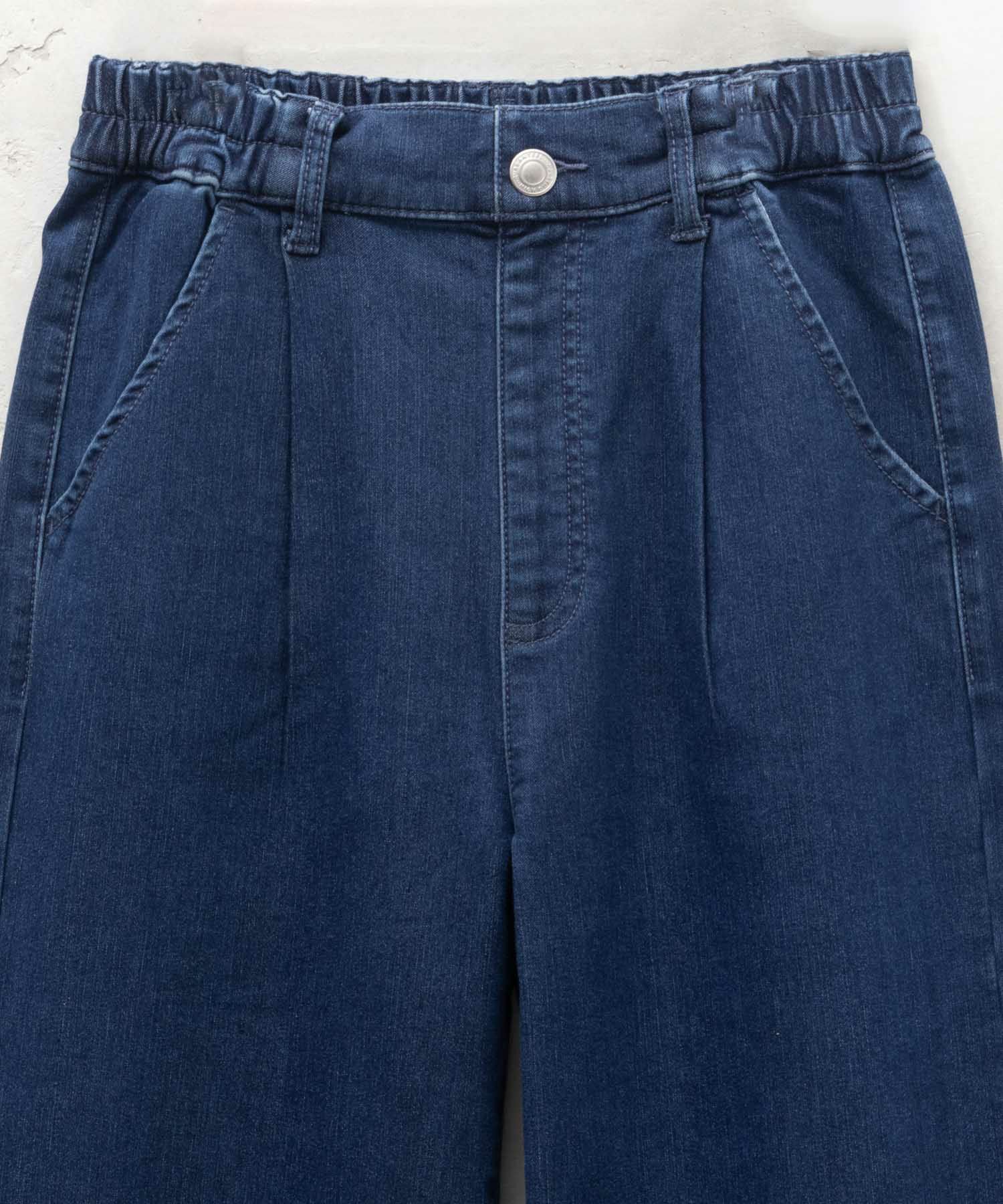 NAVY 温℃ 裏起毛 デニムワイド キッズ商品サムネイル-28