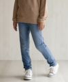 NAVY 温℃ 裏起毛 デニムスキニー キッズ商品サムネイル-3