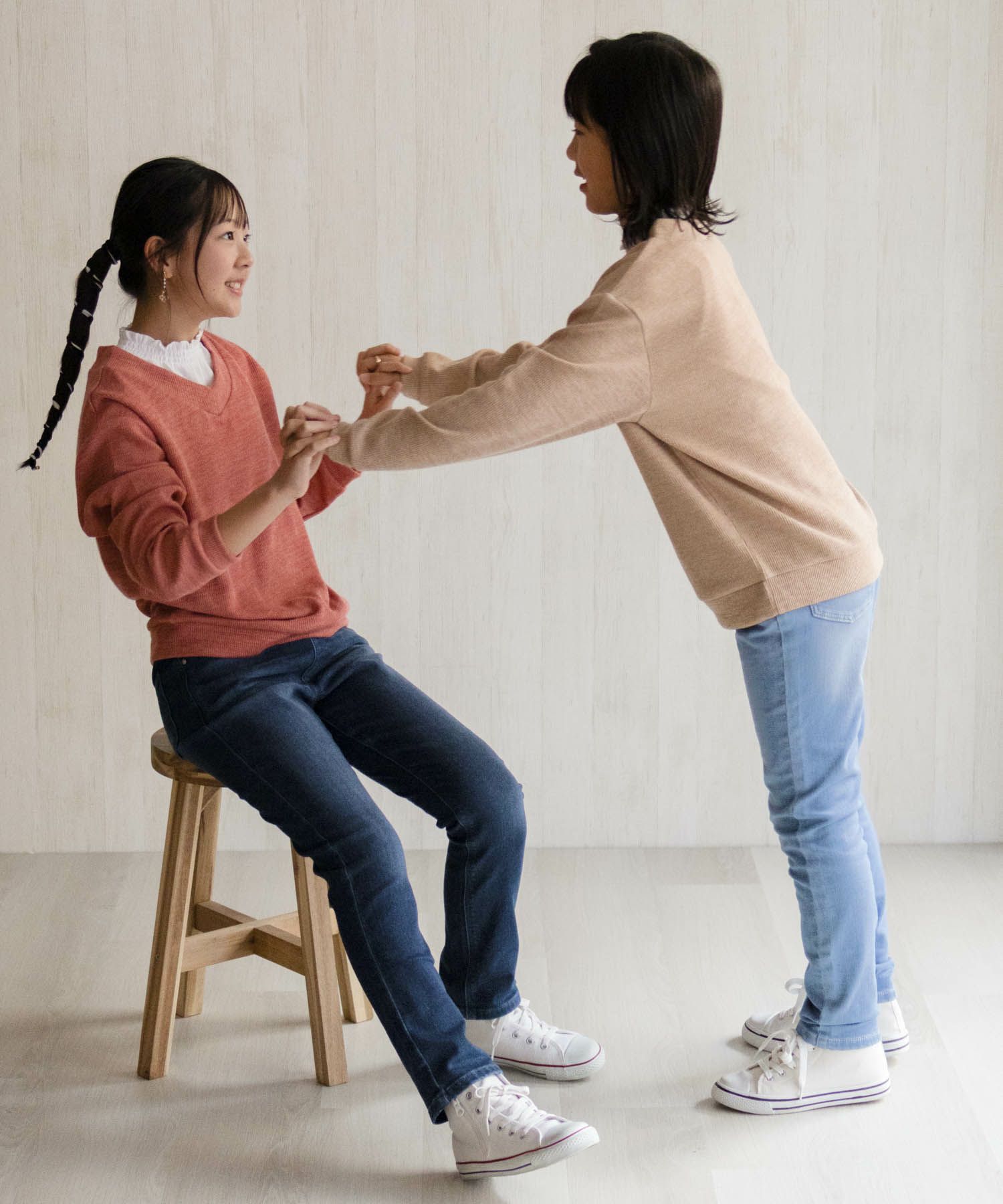 NAVY 温℃ 裏起毛 デニムスキニー キッズ商品サムネイル-19