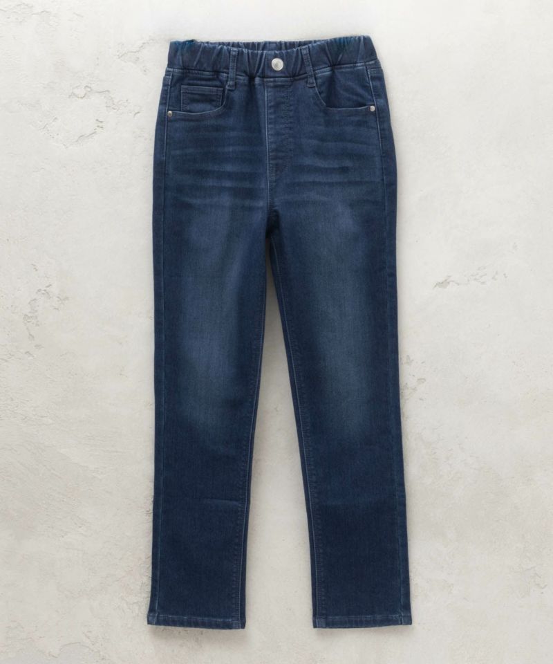NAVY 温℃ 裏起毛 デニムスキニー キッズ商品画像-27