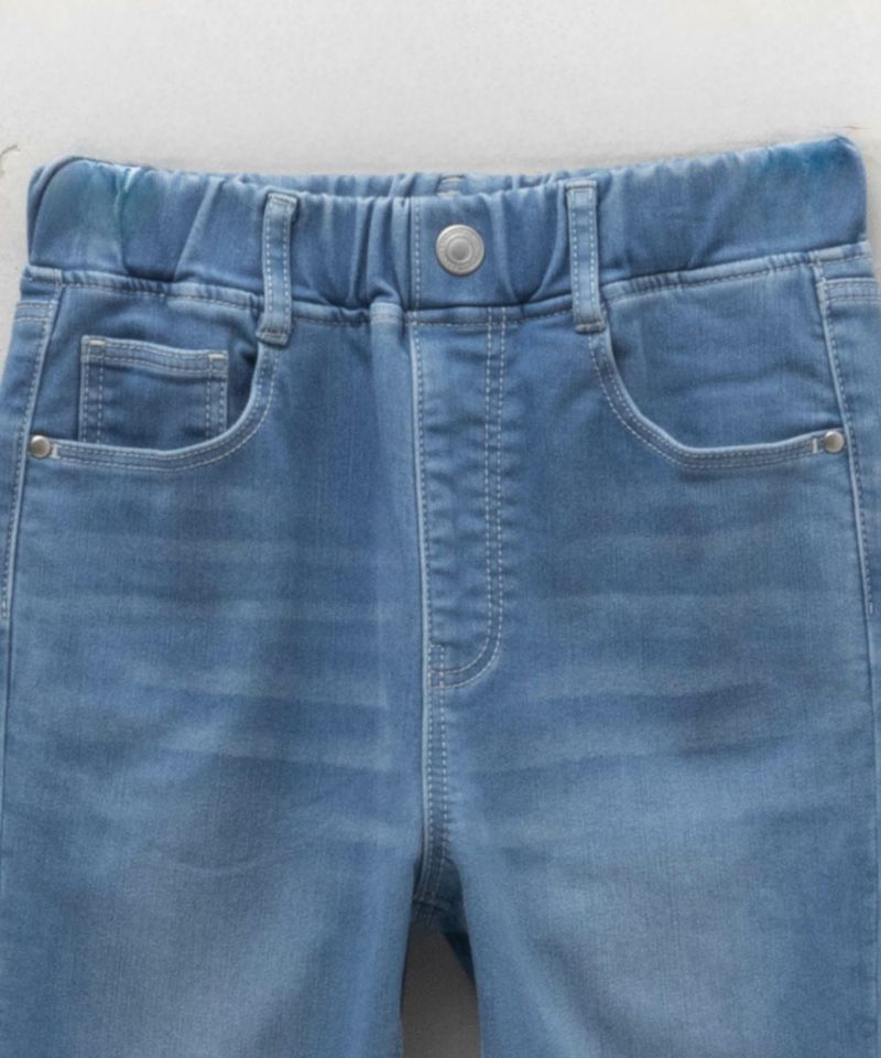 NAVY 温℃ 裏起毛 デニムスキニー キッズ商品画像-29