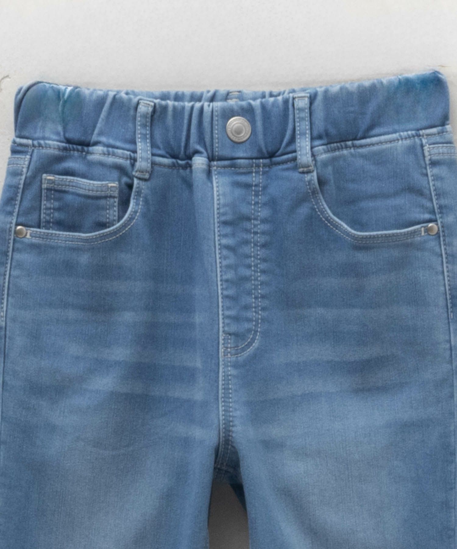 NAVY 温℃ 裏起毛 デニムスキニー キッズ商品サムネイル-29