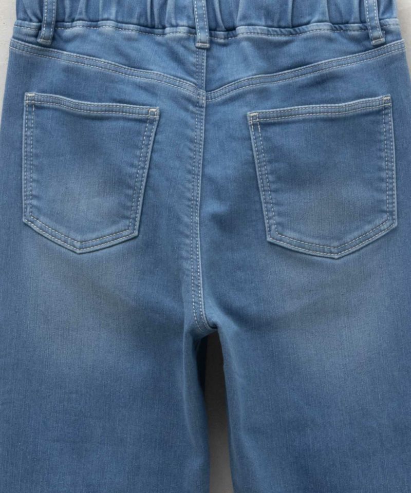 NAVY 温℃ 裏起毛 デニムスキニー キッズ商品画像-30