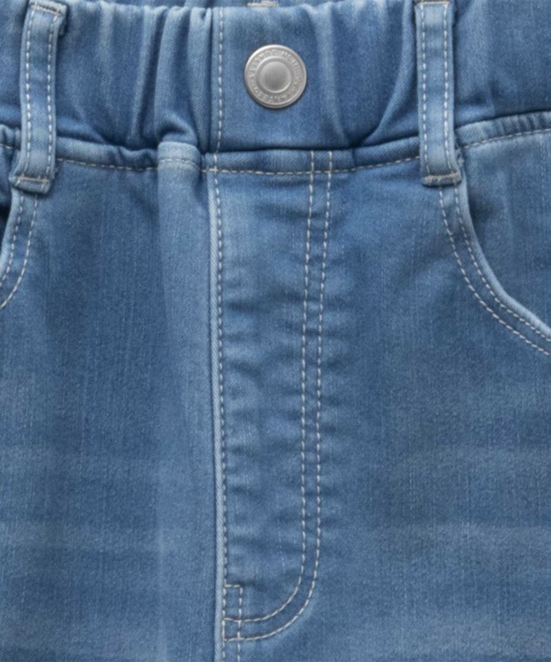 NAVY 温℃ 裏起毛 デニムスキニー キッズ商品画像-31