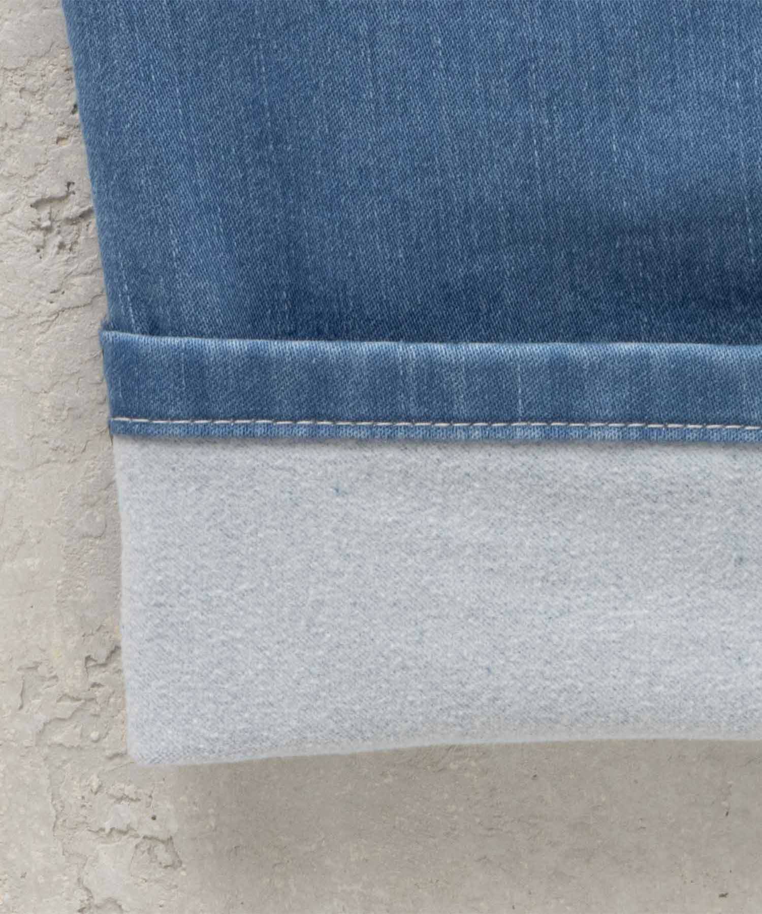 NAVY 温℃ 裏起毛 デニムスキニー キッズ商品サムネイル-35