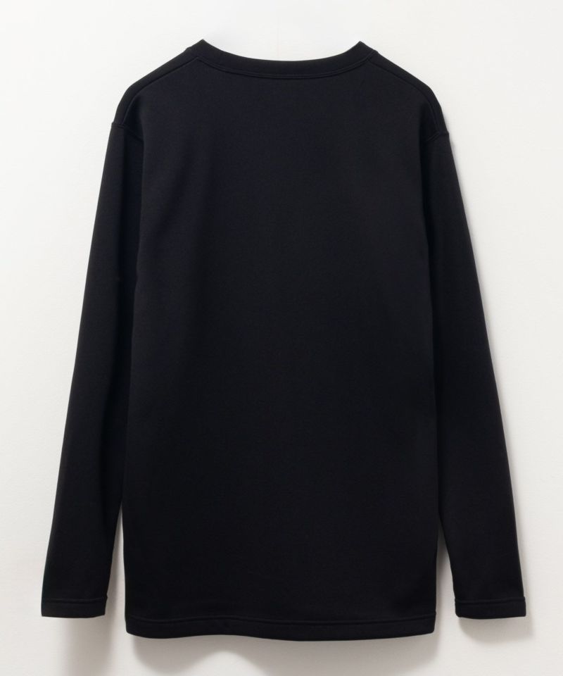 NAVY  温℃ 裏シャギークルーネック長袖インナー メンズ メール便 対応商品商品画像-2