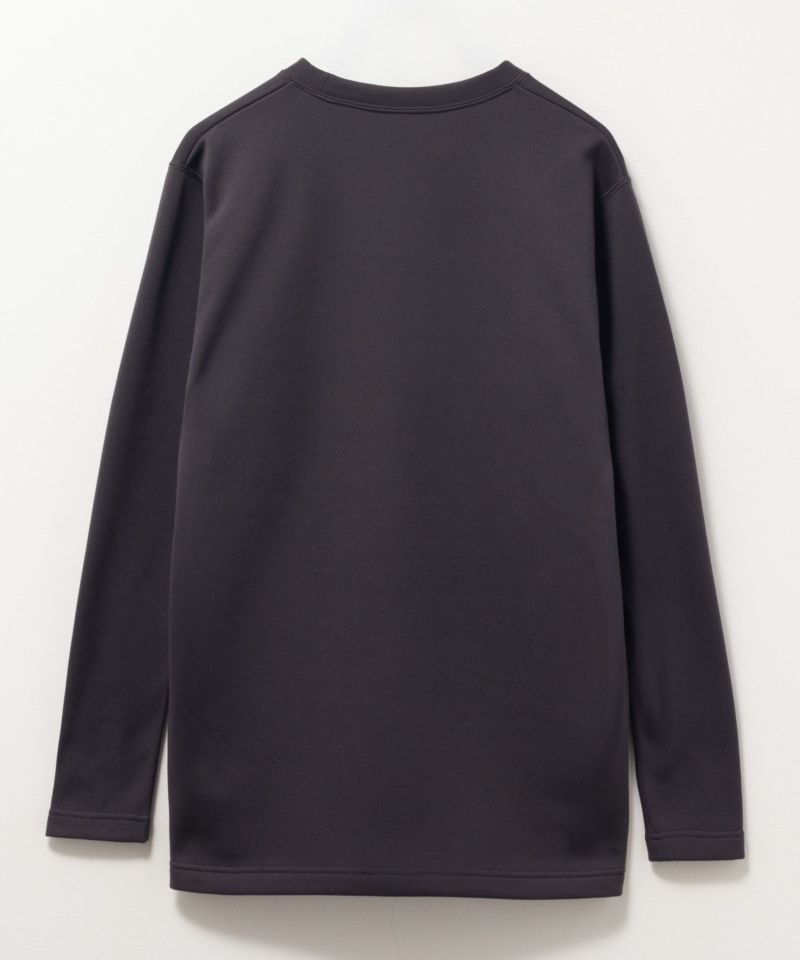 NAVY  温℃ 裏シャギークルーネック長袖インナー メンズ メール便 対応商品商品画像-4