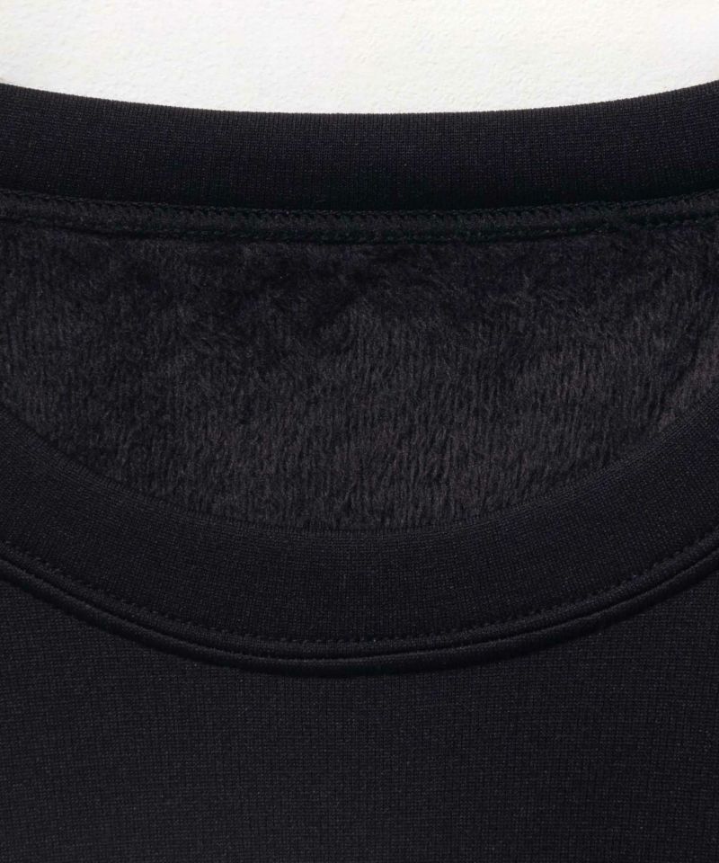 NAVY  温℃ 裏シャギークルーネック長袖インナー メンズ メール便 対応商品商品画像-5