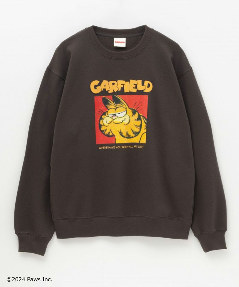 ガーフィールド スウェットクルーネック メンズ商品画像-4