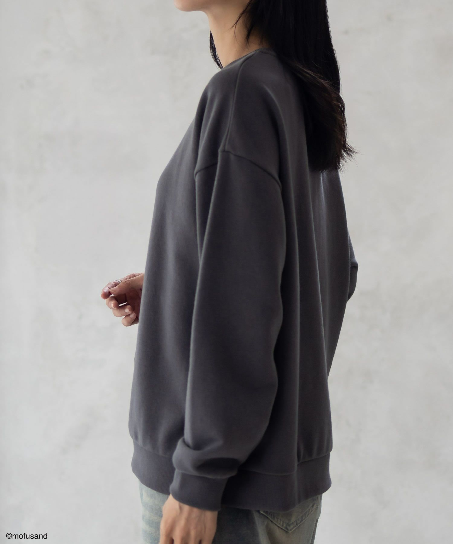 mofusand フォックスプリントトレーナー レディース商品画像-4