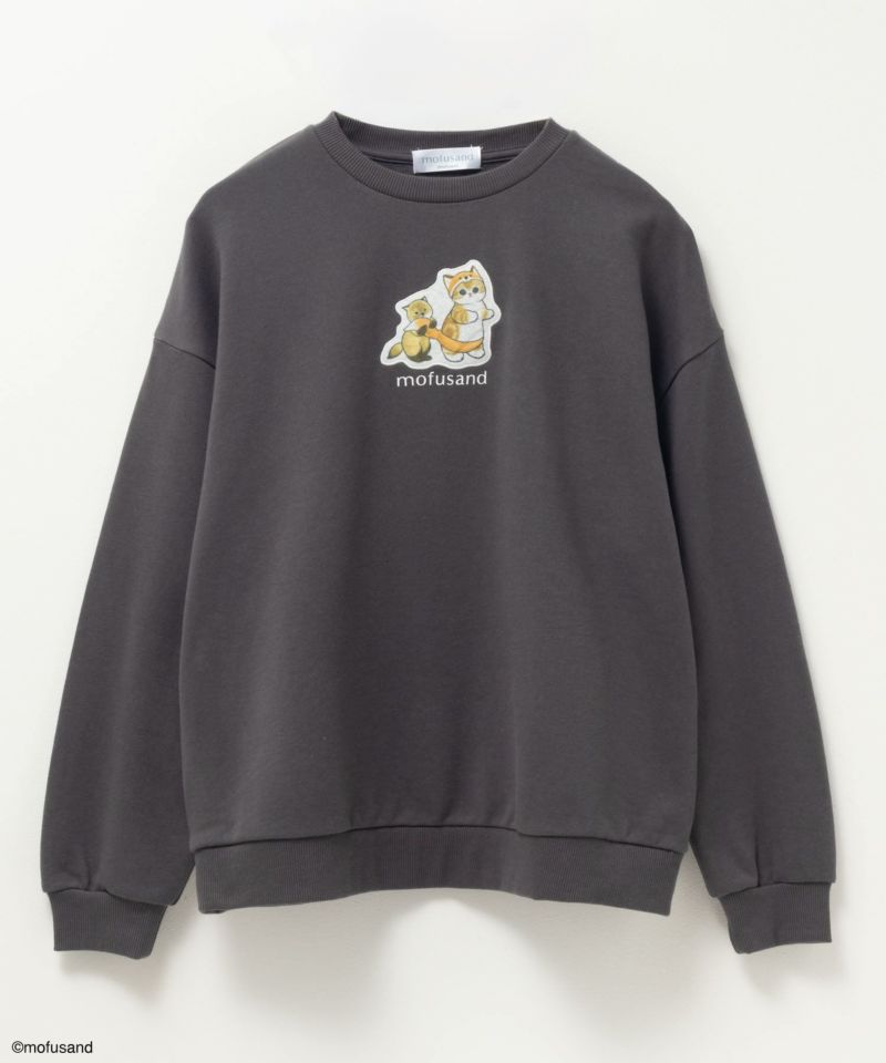 [期間限定価格]mofusand フォックスプリントトレーナー レディース商品画像-7